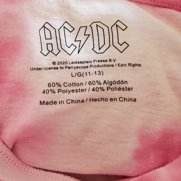 💎156 AC/DC For Those About To Rock Cropped Tee - Picture 3 of 6